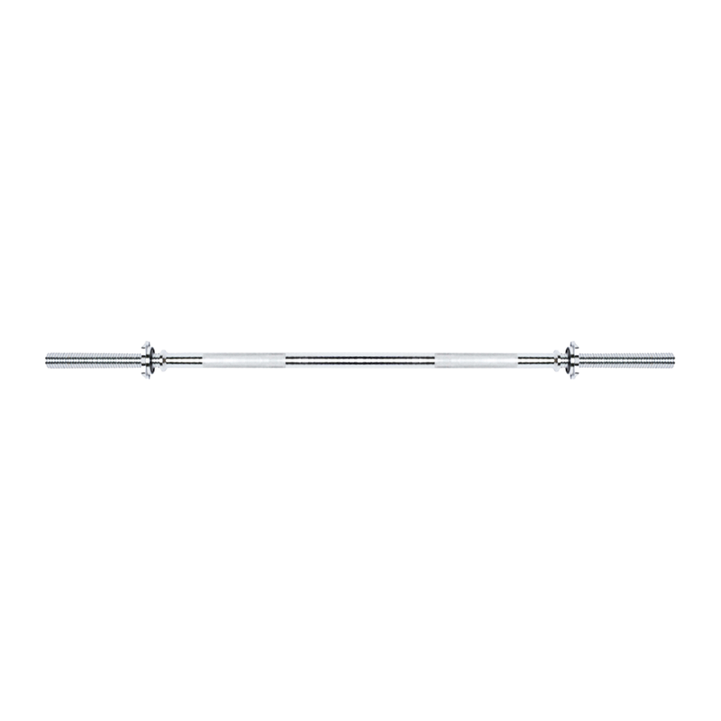 VERPEAK Standard Barbell 150CM Straight Steel Chrome Plated Workout Home Gym