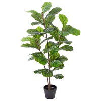 Cooper & Co. Artificial Fiddle Leaf 120cm Home Decor Faux Plant in Pot Indoor