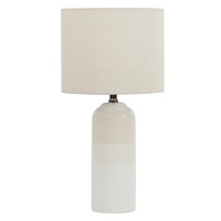 Cooper & Co. Clayton 61cm Modern Ceramic Table Lamp Cream