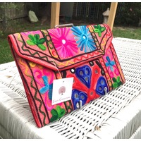 Banjara Bag, Clutch, Pouch, Change, Hippie bag, Boho Bag, Indian Bag, Tribal Bag Clutch, Ethnic Bag, Vintage Bad, Handmade Linen Connections