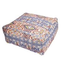 Stunning Moroccan Cushion, Handwoven kilim pouf, Beanbag, Yoga Meditation Cushion, Linen Connections, Ottoman, Footstool, Home Decor Gift