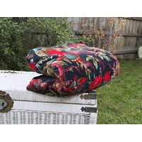 Velvet Quilt Cotton Quilt Patchwork Quilt Handamade Red Velvet Quilt Floral Quilt Comforter Bedspread Baby Quilt Blanket Bedcover Indian