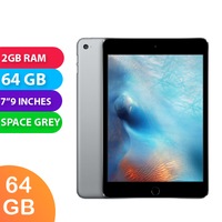 Apple iPad Mini 4 Wifi (64GB, Space Grey) - Grade (Excellent)