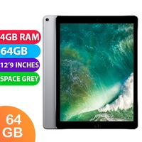 Apple iPad PRO 2 12.9" Wifi (64GB, Space Grey) - Grade (Excellent)