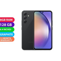 Samsung Galaxy A54 Dual SIM 5G (8GB RAM, 128GB, Graphite) - BRAND NEW