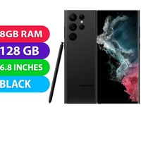 Samsung Galaxy S22 ULTRA 5G (128GB, Black) AU - As New