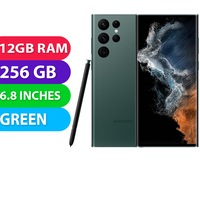 Samsung Galaxy S22 ULTRA 5G (256GB, Green) Australian Stock - As New