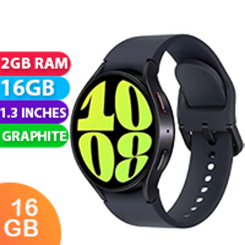 Samsung Galaxy Watch Series 6 Bluetooth R930 40mm Graphite BRAND NEW Australia