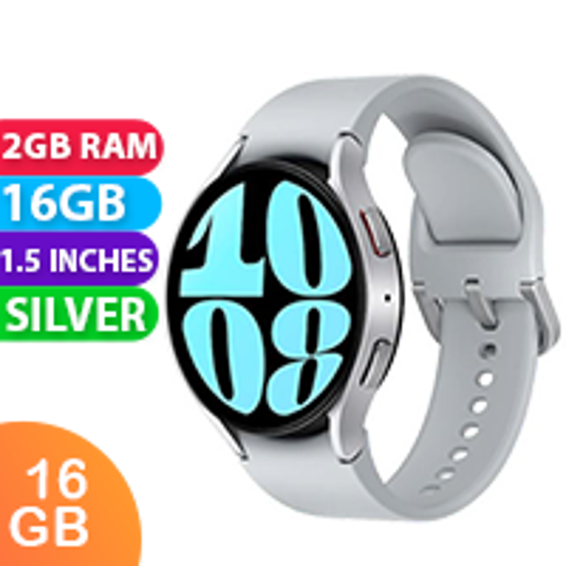 Samsung Galaxy Watch Series 6 Bluetooth R940 44mm Silver BRAND NEW Australia