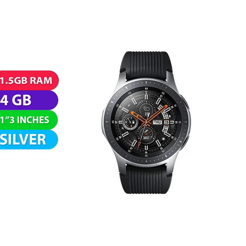 Samsung Galaxy Watch SM-R800 46MM Bluetooth Silver Used Excellent Australia