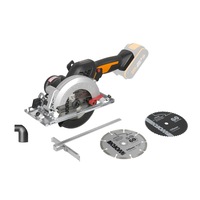 WORX 20V Cordless Brushless WORXSAW 120mm Compact Circular Saw Skin (POWERSHARE Battery / Charger not incl.) - WX531.9