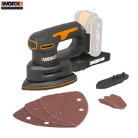 WORX 20V Cordless Detail Sander Skin (POWERSHARE Battery / Charger not incl.) - WX822.9