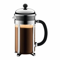 Bodum 1928-16 Chambord French Press Chrome, 1.0L - 8 Cup Capacity Chrome