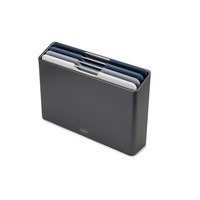 Joseph Joseph Folio Steel 4 Piece Chopping Board Set Regular - Graphite