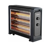 Heller 2400W Portable Electric Heater Quartz Radiant Fan Heating Assisted