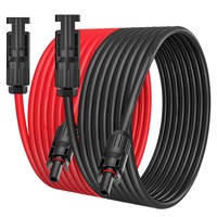 3/6/10M Extension Cable Wire Connectors Solar Panel To Regulator 10/12AWG
