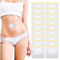 50PCS Belly Patch,Breathable Patches, Navel Sticker, Sweatproof Patches, Waterproof Stickers for Women Girls, Natural Belly Sticker for Women and Men, Abdomen Belly Pads