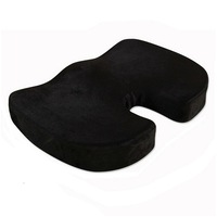 Coccyx Orthopedic Memory Foam Seat Cushion Pain Relief Pillow - 7 Colours