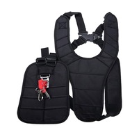 Double Shoulder Strap Harness For Brushcutter Whipper Snipper Trimmers Universal
