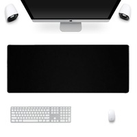 5MM Large Size Gaming Mouse Pad Desk Mat Speed Mousepad Rubber Black Anti-slip Waterproof