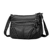Ladies Cross Body Messenger Bag Women Shoulder Over Bags Handbags Soft Phone Bag