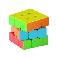 3x3x3 Magic Cube Super Smooth Fast Speed Puzzle Rubix Rubics Rubik Toy Gift 6 Colours