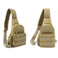 Men Shoulder Backpack Chest Bag Cross Body Satchel Bag Outdoor Indoor