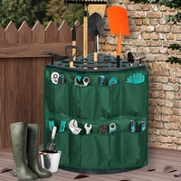 SpringUp Garden Tools Rack Farm Shed Garage Storage Long Short Handles Holder
