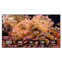 Winways Medium Throw ALR Fixed Frame Fresnel Screen