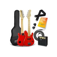 3rd Avenue Junior Electric Guitar Pack - Red