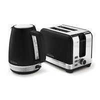 Sunbeam The Chic Collection Breakfast Toaster & Kettle Black PUM3510BK