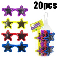 20x Kids Star Sunglasses Birthday Party Gift Costume Fashion Plastic Novelty Toy