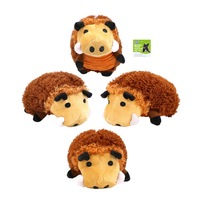 4 x Squeaky Animal Plush Pet Toy Wild Boar Soft Play Dog Puppy Training 22x17CM