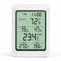 1 Only Digital Thermometer Humidity Meter Room Temperature Indoor LCD Hygrometer Tool