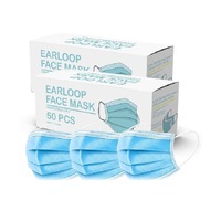 Ozoffer 100Pcs Disposable Face Mask Cover Protective 3 Layer Mouth Filter