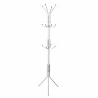 Ozoffer 12 Hook 3-Tier Hat Coat Clothes Rack Umbrella Stand Tree Style Steel Hanger