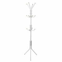 Ozoffer 12 Hook 3-Tier Hat Coat Clothes Rack Umbrella Stand Tree Style Steel Hanger