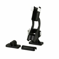 Ozoffer 1x Fishing Rod Holders Boat Mount Rack Kayak Tackle Black Marine Adjustable Side