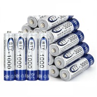 Ozoffer 20x 1000mAh AAA Rechargeable Battery NI-MH 1.2V Recharge Batteries