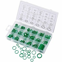 Ozoffer 270 Pcs Air Conditioning O Ring Assortment Kit Green Air Con 18 Sizes Oring Gas