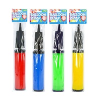 Ozoffer 2x Balloon Pump Hand Held Action Plastic Inflator Ballon Tool for Party