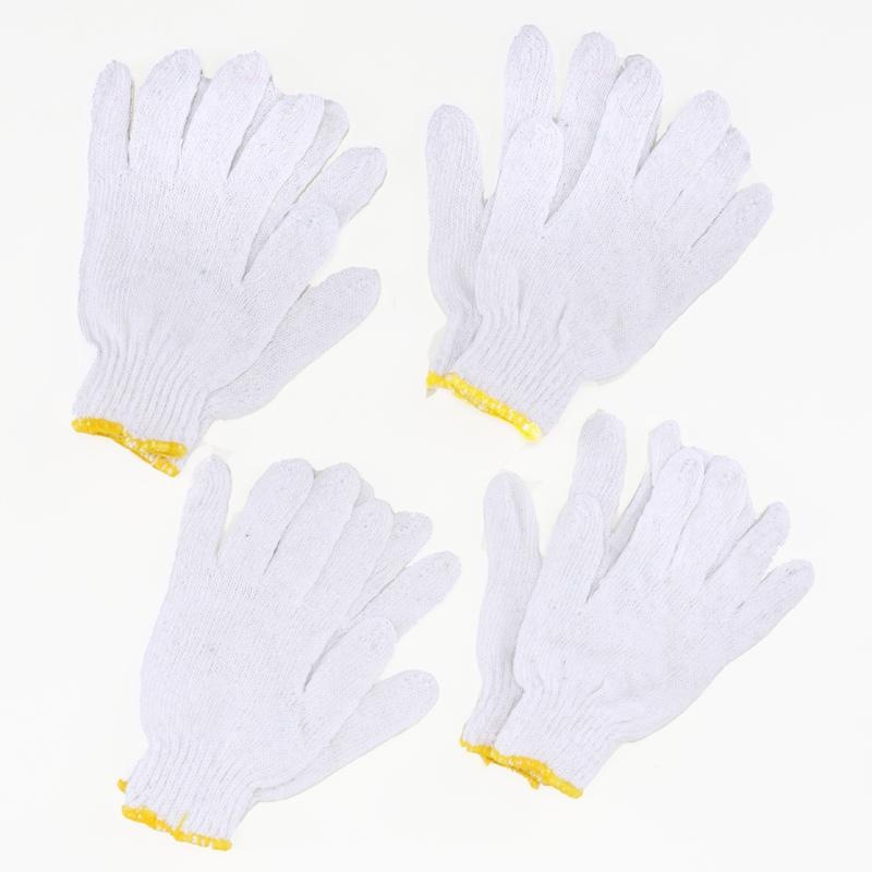 Ozoffer 8 PAIRS Cotton Gloves White Gloves Thick Wear-resistant Labor Insurance Gloves  Australia