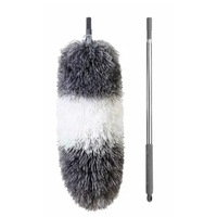 Ozoffer BOOMJOY L7P Microfiber Telescoping Duster Stainless Steel Pole Bendable Head