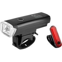 Ozoffer Front Rear Light Set Rechargeable LED Bicycle Light USB Bike For Cycling Bike