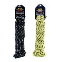 Ozoffer Handy Hardware® 5PK Polyrope Braided Lightweight Pliable Heavy Duty 8m