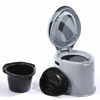 Ozoffer Outdoor Portable Toilet 6L Camping Potty Caravan Travel Camp Boating