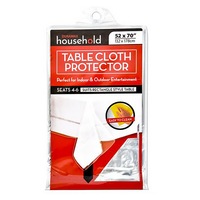 Ozoffer Rectangular Seat 4-6 178cm x 132cm Protector Transparent Clear Dining TableCover
