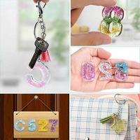 Ozoffer Silicone Mold DIY Alphabet English Letter Epoxy Resin Mould Jewelry Pendant AU