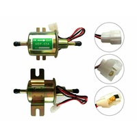 Ozoffer Universal 12V 2.5-4 PSI Gas Diesel Inline Low Pressure Electric Fuel Pump HEP02A