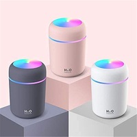 Ozoffer USB Car Air Purifier Diffuser Aroma Oil Humidifier Mist Led Night Light Home
